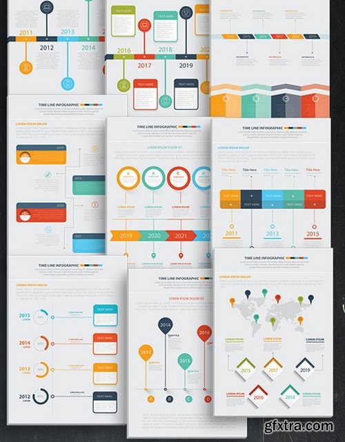 TimeLine Infographic Design