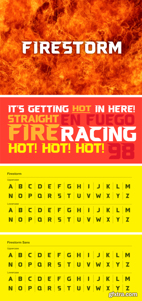 Firestorm Font Family