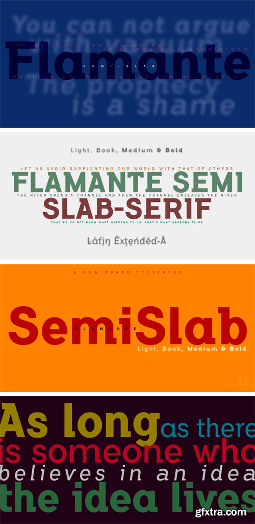 Flamante SemiSlab Full Family