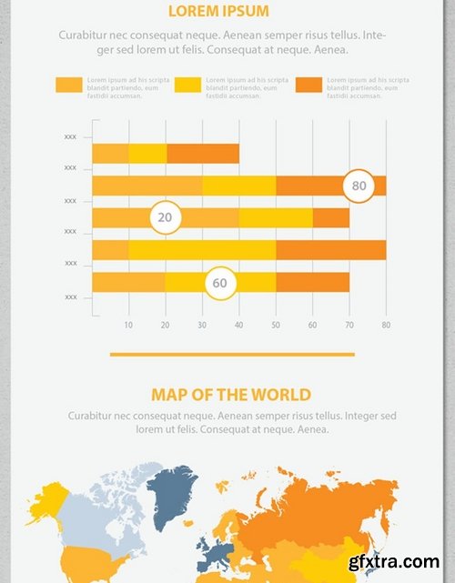 Yellow Info Graphic Elements Design