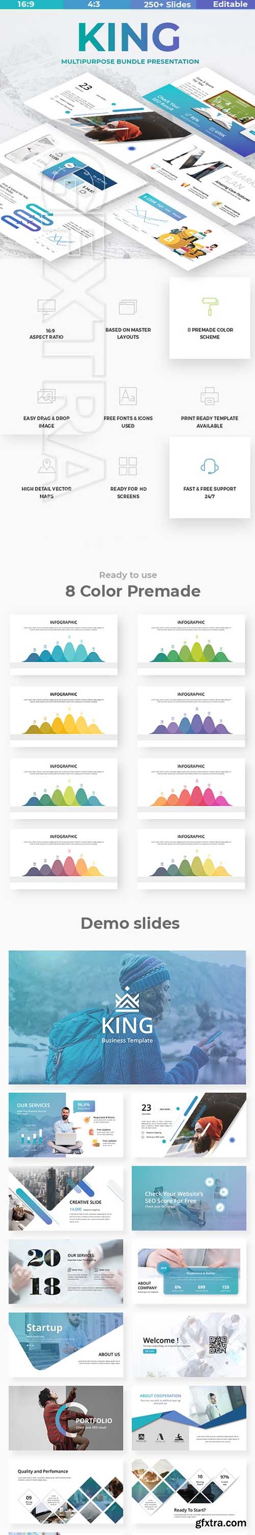 GraphicRiver - King Business Powerpoint Template 22657717