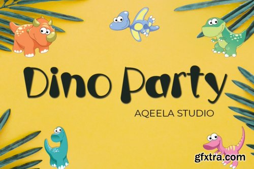 Dino Party Font