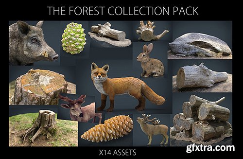 Cubebrush - The Forest Collection Pack