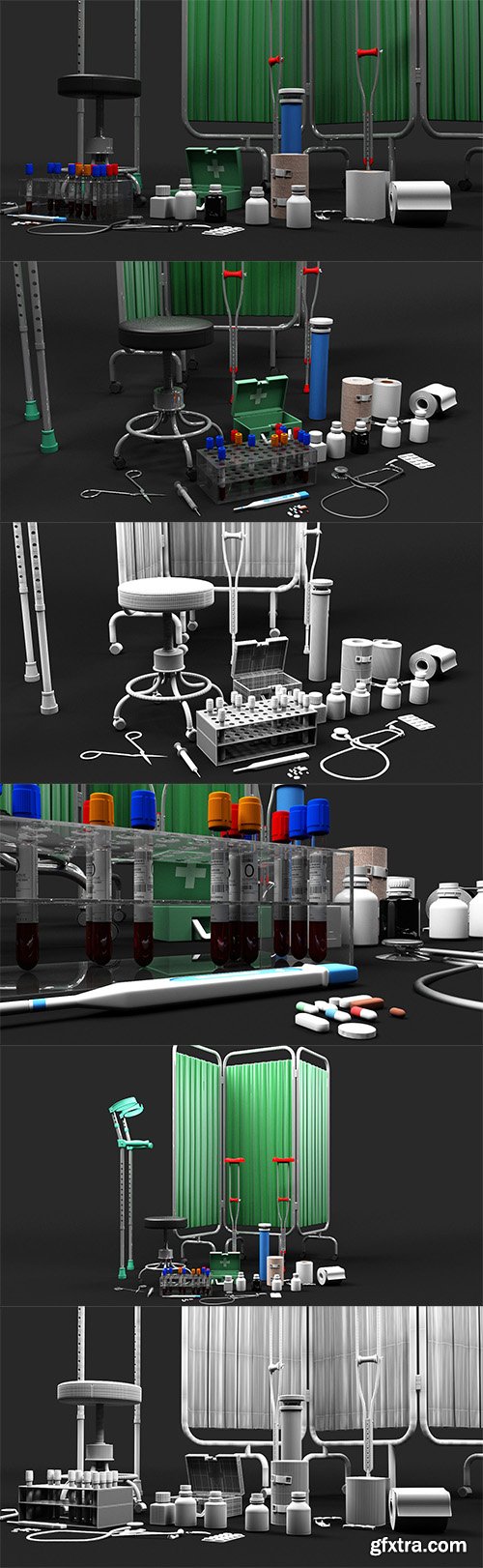 Cubebrush - 3D Medical Collection 1