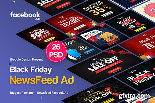 BlackFriday NewsFeed FB Ad - 26 PSD