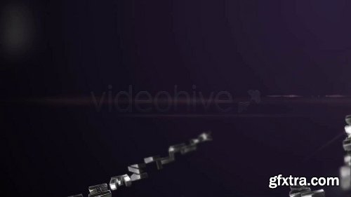 Videohive Metallic Characters Particle Reveal 2601139