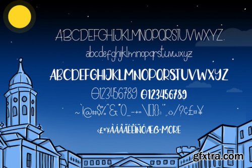 Night in Dublin Font Family - 2 Fonts