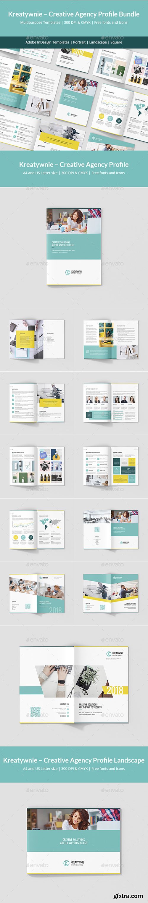 Kreatywnie – Creative Agency Profile Bundle 3 in 1 22699413