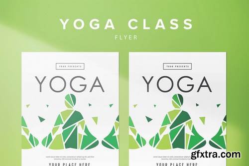 Yoga Class Flyer