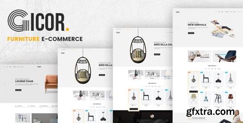 ThemeForest - Gicor v1.0 - Furniture OpenCart Theme (Included Color Swatches) - 22711077