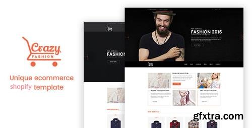 ThemeForest - Crazy Fashion - Shopify Responsive Theme (Update: 3 November 16) - 18066924