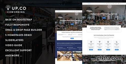 ThemeForest - Up.Co v1.0 - Creative Office Space & Business Drupal 8.5 Theme - 21756367