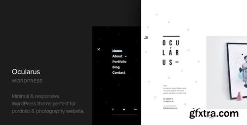 ThemeForest - Ocularus v1.2 - Minimal Photography WordPress Theme - 19817615