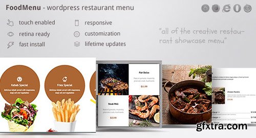 CodeCanyon - FoodMenu v1.11 - WP Creative Restaurant Menu Showcase WooCommerce - 18467437