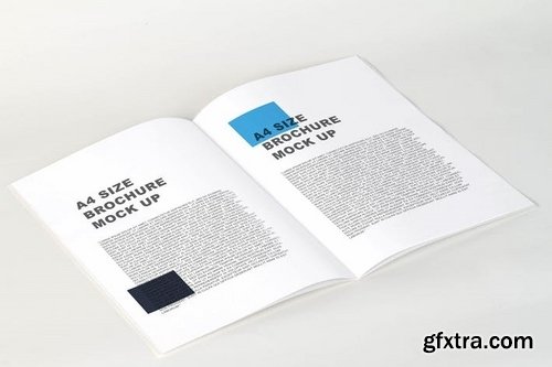 A4 Brochure Mock Up