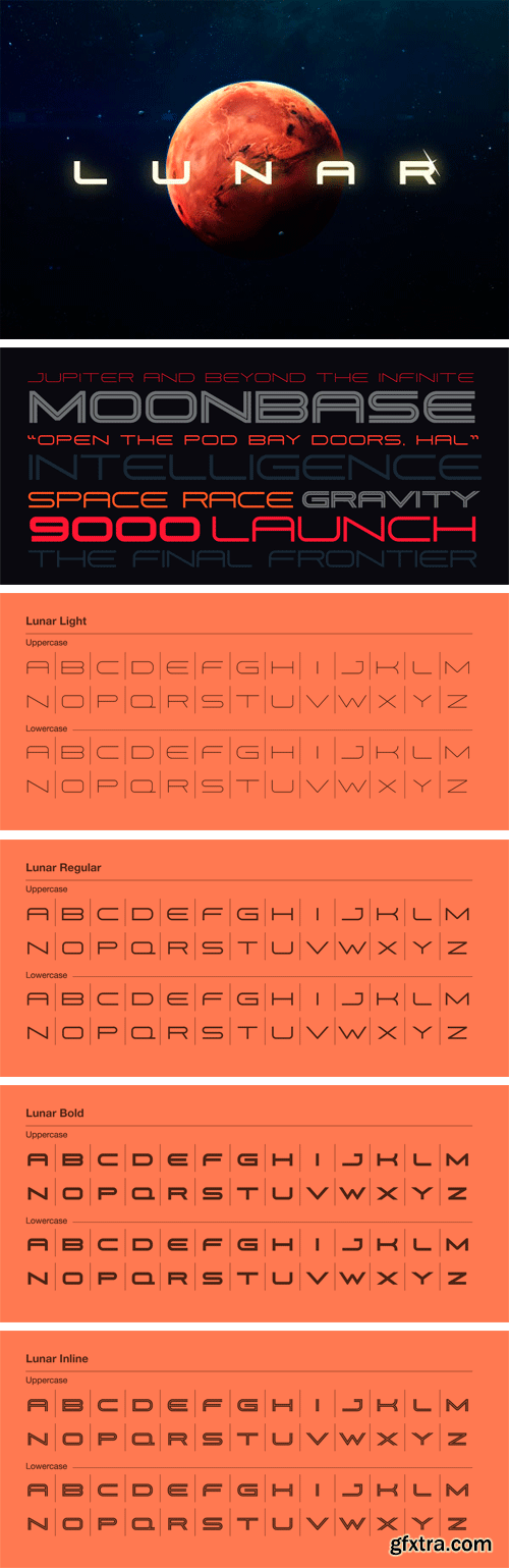 Lunar Font Family