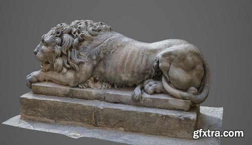 Lion 3D-scan