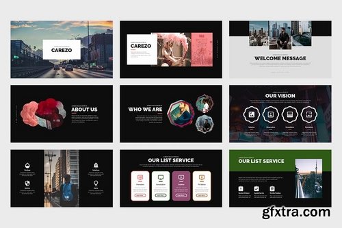 Carezo  Studio Powerpoint Template