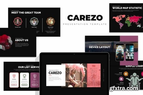 Carezo  Studio Powerpoint Template