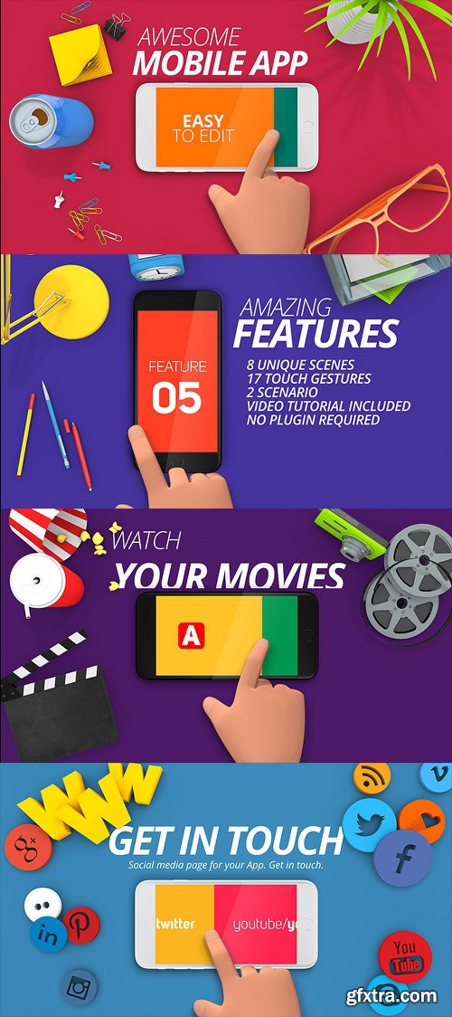 Videohive App Promo Toolkit 17512931