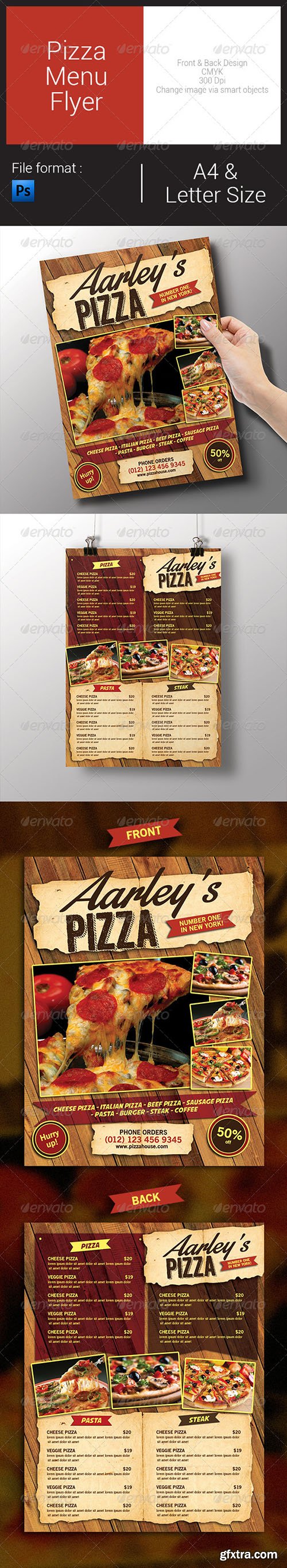 Pizza Menu Flyer 7934639