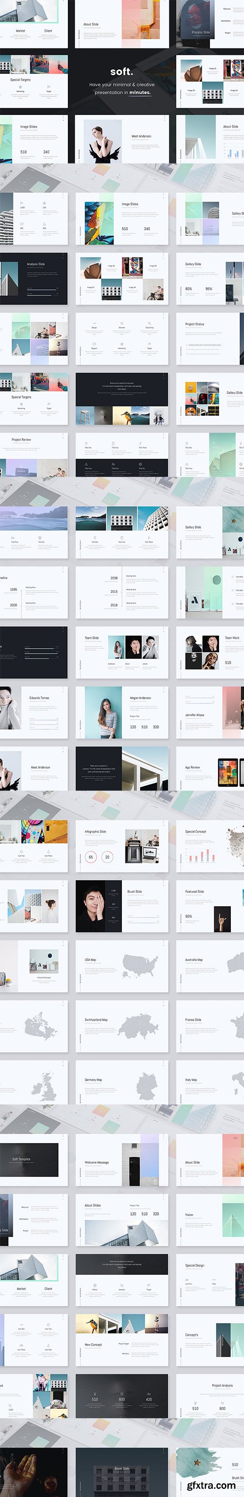 SOFT - Minimal & Clean Template (PPTX)