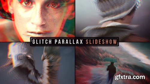 Videohive Glitch Parallax Slideshow 19638658