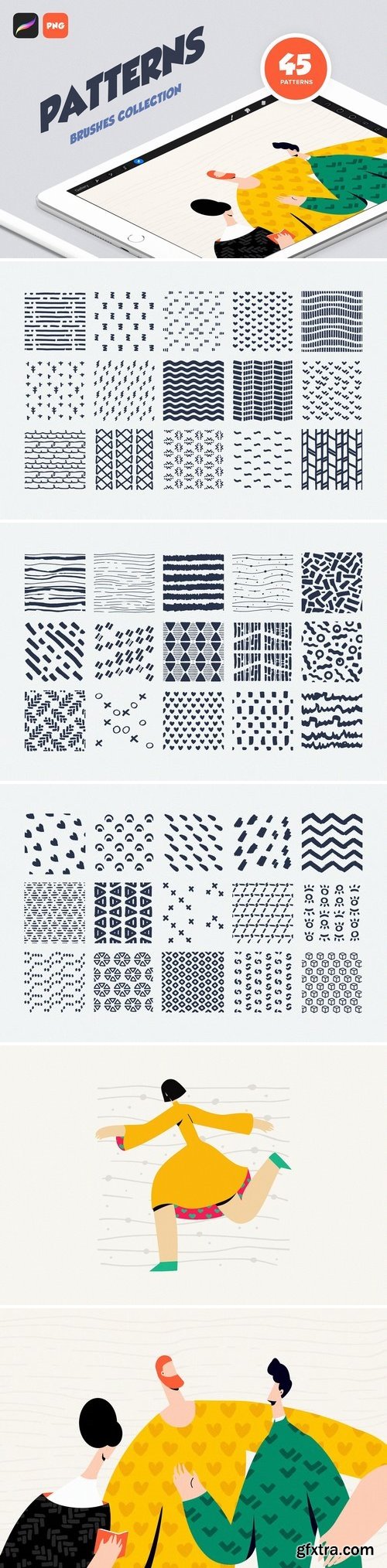 CM - Procreate Patterns: Brushes Set 3039089