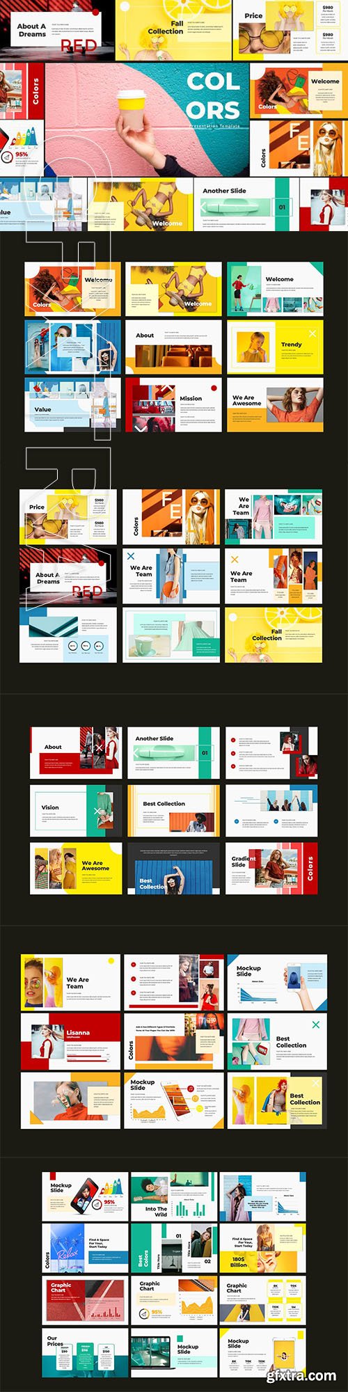 CreativeMarket - COLORS - Powerpoint 3058408