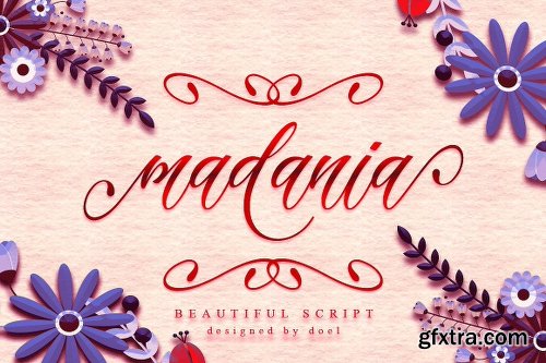 CreativeMarket Madania Beautiful Script 2575922