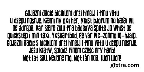 TOMO Zomba Pro Font