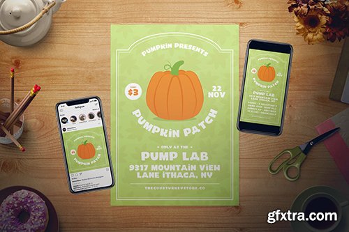 Pumpkin Patch Flyer Set