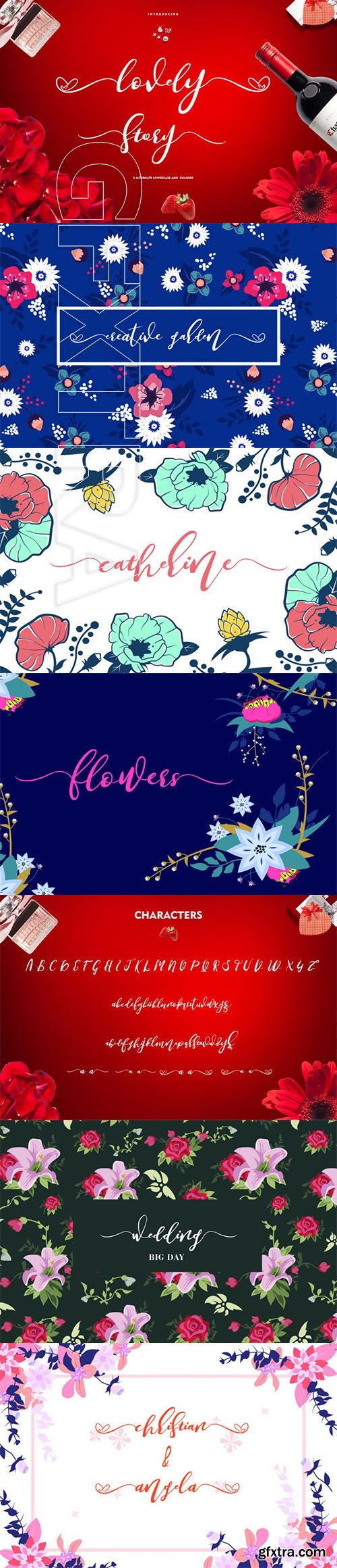 Lovely Story Script Font