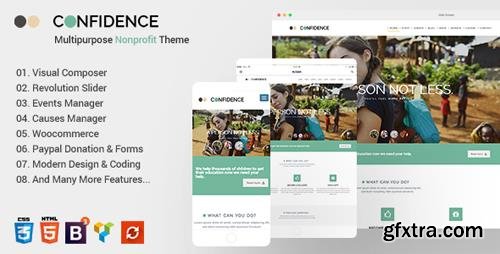 ThemeForest - Confidence v3.2.3 - Multipurpose Nonprofit WordPress Theme - 13439345