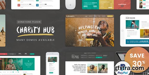 ThemeForest - Charity Foundation v1.1 - Charity Hub WP Theme (Update: 12 September 18) - 19763204