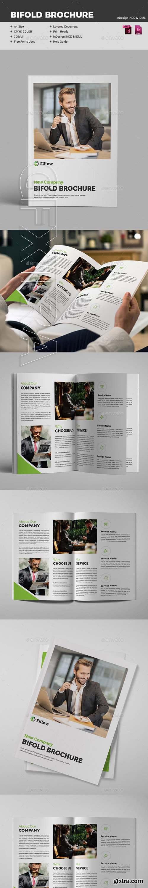 GraphicRiver - Bifold Brochure 22658591