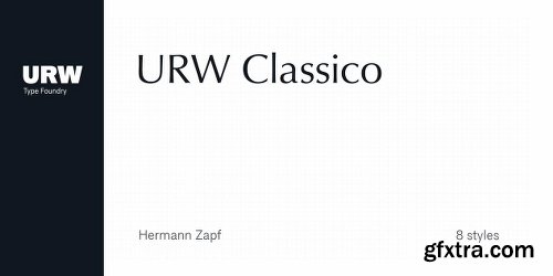 URW Classico Font Family - 8 Fonts