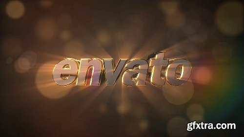 Videohive Gold & Silver Logo Text Reveal 8049605