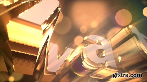 Videohive Gold & Silver Logo Text Reveal 8049605