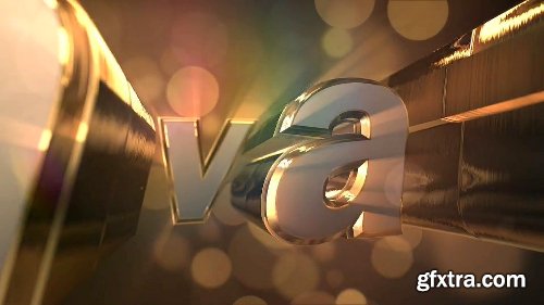 Videohive Gold & Silver Logo Text Reveal 8049605