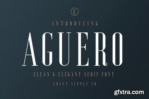 Aguero Serif Font Family