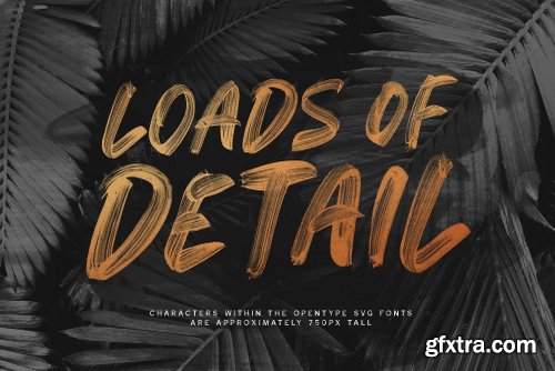 CreativeMarket Stay Gold SVG Font Duo 3044175