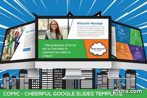 Comic - Fun Google Slides Presentation Template