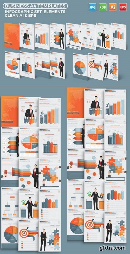 Business Infographics Elements Design