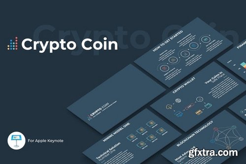 Crypto Coin PowerPoint and Keynote Template