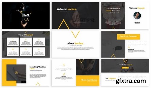 Bizzi - Modern Business Google Slides Template