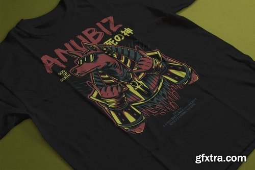 Anubiz T-Shirt Design Template