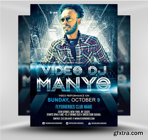 Video DJ Flyer 4