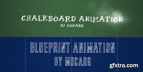 Videohive Chalkboard and Blueprint Presentation 2742665