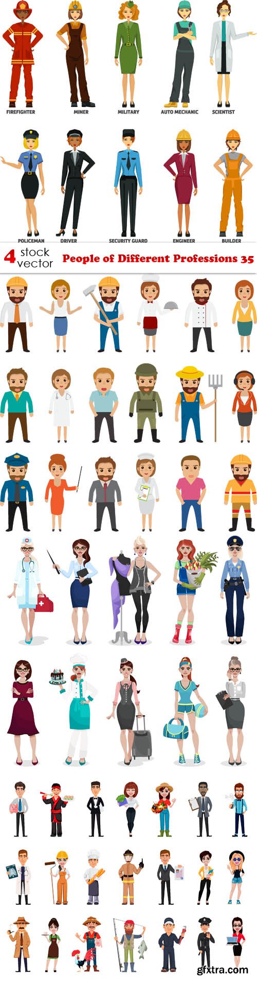 Vectors - People of Different Professions 35